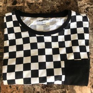 Men’s checkered t shirt